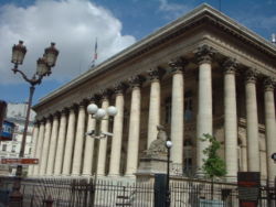 Palais Brongniart, sede de la Bolsa de París