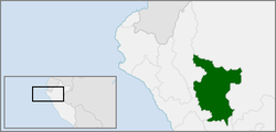 Situación de San Martín