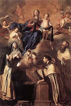 Pietro Novelli Our Lady of Carmel and Saints.JPG
