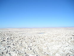 Vista del Salar de Atacama