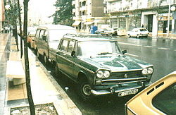 SEAT 1500 de 1969.