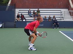 Steve Darcis en el US Open 2007