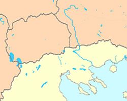 Localización del río Estrimón