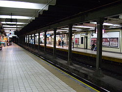 Vista de la estación Castro Barros de la línea A