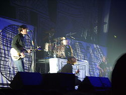 Taking Back Sunday performing as a supporting act at a Lostprophets concert.JPG