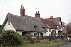 Thatched cottage in Wicken Bonhunt - geograph.org.uk - 124842.jpg
