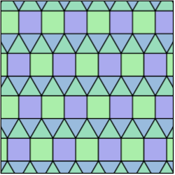 Tiling Semiregular 3-3-3-4-4 Elongated Triangular.svg