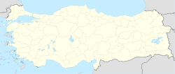 Localización de Terremoto de Turquía de 2010 en Turquía