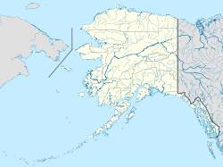 Localización de Isla Kanaga en Alaska