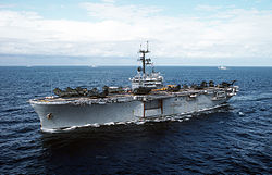 USS Inchon (LPH-12) during exercise Northern Wedding 1986.jpg