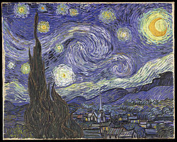 El cuadro de van Gogh, La Nuit étoilée