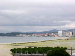 Vista de la playa de Playa de Compostela