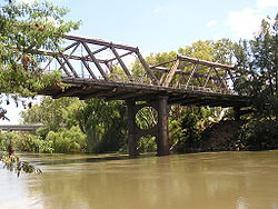 Puente sobre el río Murrumbidgee.