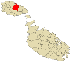 Ubicación de Consejo Local de Xagħra