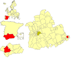 Localización de Casariche respecto a la provincia de Sevilla, Comunidad de Andalucía, España y Europa