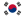 Bandera de Corea del Sur.