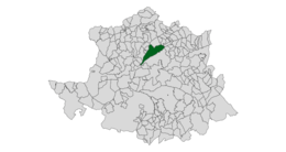Localización del municipio de Plasencia en la provincia de Cáceres