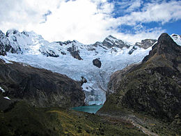 Glaciar Arhuay, Perú