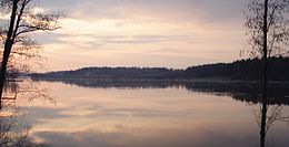 Río Daugava a su paso por Jaunjelgava