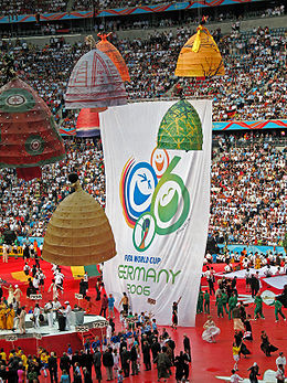 Ceremonia de inauguración de la Copa Mundial de Fútbol de 2006, en Múnich