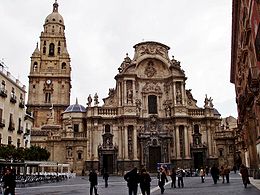 Catedral de la diócesis en Murcia