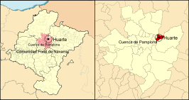 Navarra - Mapa municipal Huarte.svg