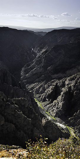 Black Canyon visto desde Kneeling Camel