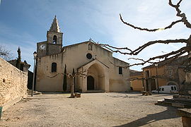 Cabrieres d avignon 84220 church by jm Rosier.JPG