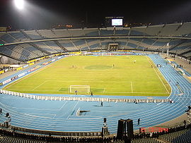 Estadio Internacional de El Cairo de El Cairo, sede de la final del evento.