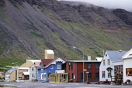 Centro de Ísafjörður.