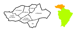 Mapa de la Tenencia de Benifasar