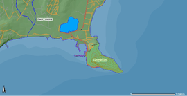 Mapa del Peñón de Ifach