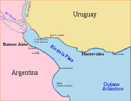 Localización del Río de la Plata