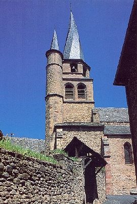 Saint Come-d'Olt (Aveyron, Fr), l'église.jpg