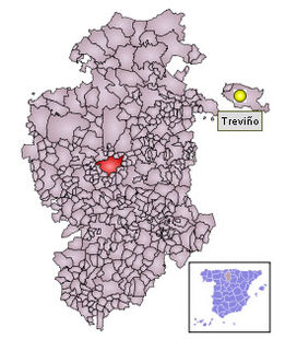 Localización de Treviño