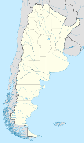 Localización de Mar del Plata en Argentina