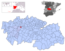 Situación del término municipal de Montearagon