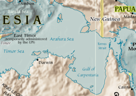 El golfo de Carpentaria