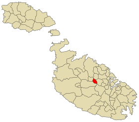 Ubicación de Ħal-Balzan