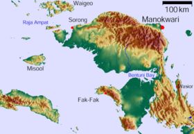 Mapa de la peninsula