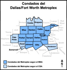 Condados del Metroplex