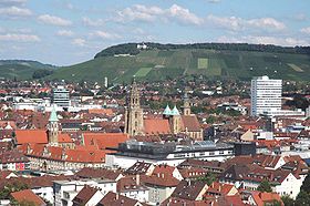 Vista del centro de Heilbronn