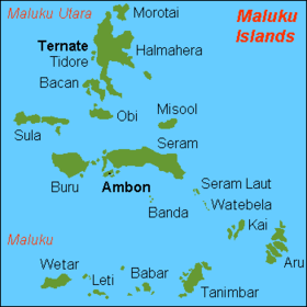 Localización en un mapa de la región