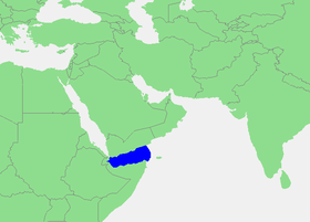 Localización del golfo de Adén.