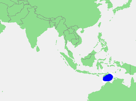 Localización del mar de Timor