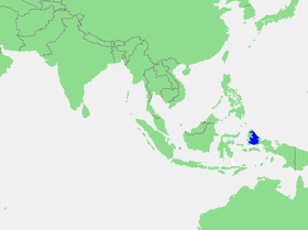 Localización del mar de Halmahera