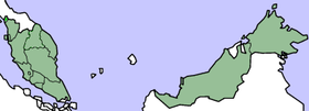 Mapa de Perlis Indera Kayangan