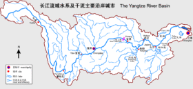 Localización del Han   en la  cuenca del Yangtsé