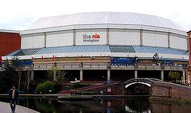 National Indoor Arena, sede del Festival de Eurovisión 1998.