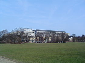 Parken Stadium, sede del Festival de Eurovisión 2001.